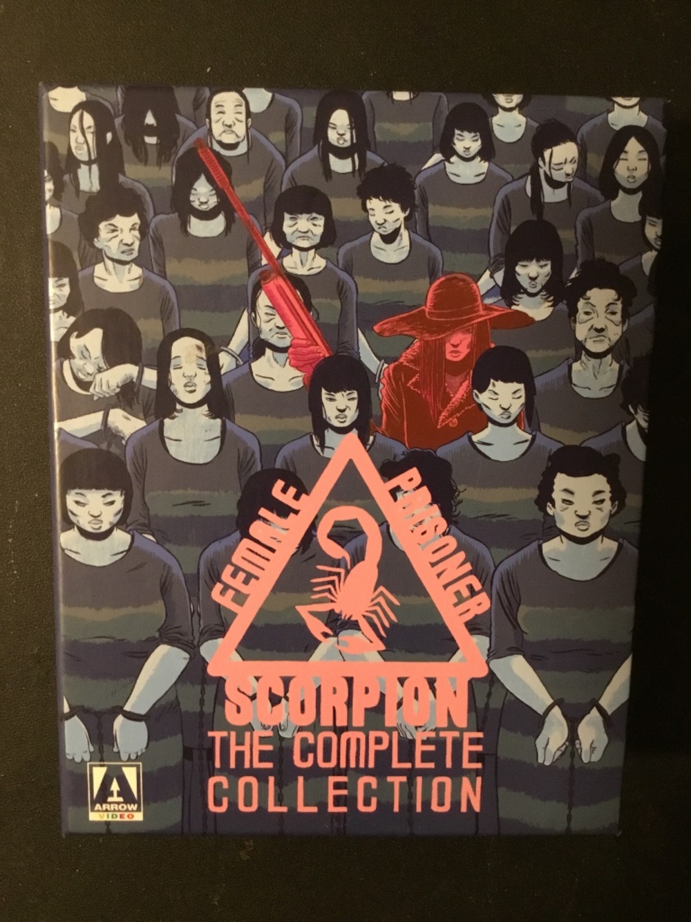 OOP Female Prisoner Scorpion:Complete Collection (Blu-ray & DVD Poster and Book